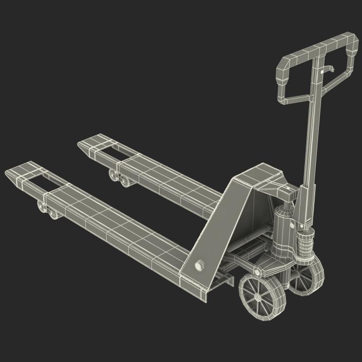 3D model Pallet Jack Red