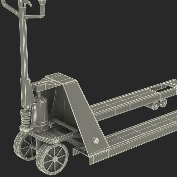 3D model Pallet Jack Red