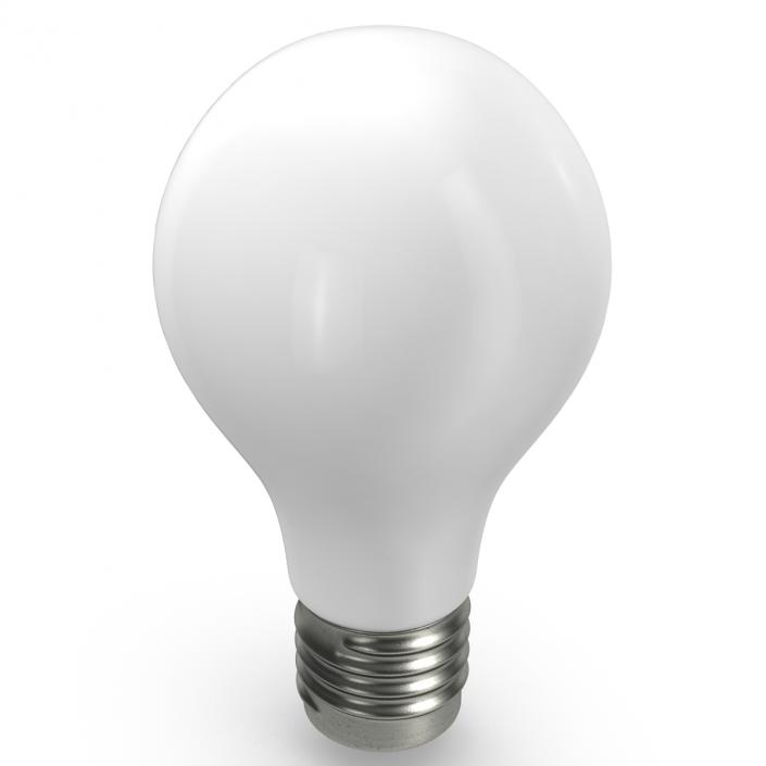 3D Matte Light Bulb