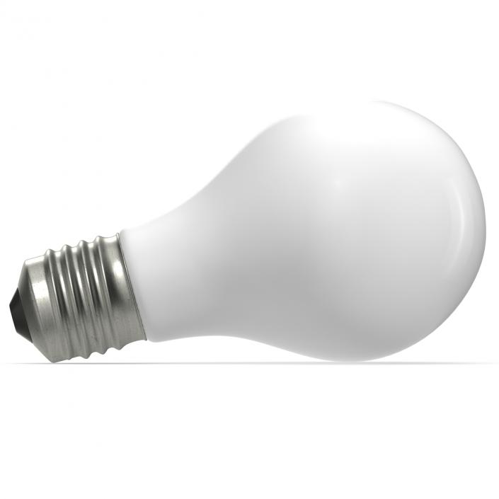 3D Matte Light Bulb