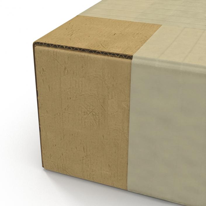 3D model Cardboard Box 4