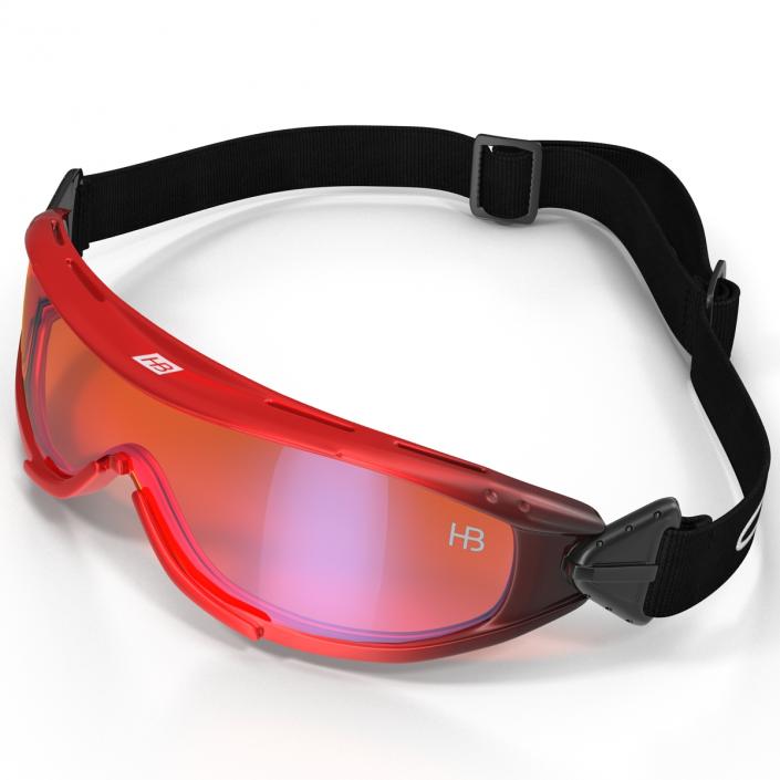 3D Ski Glasses 3 model