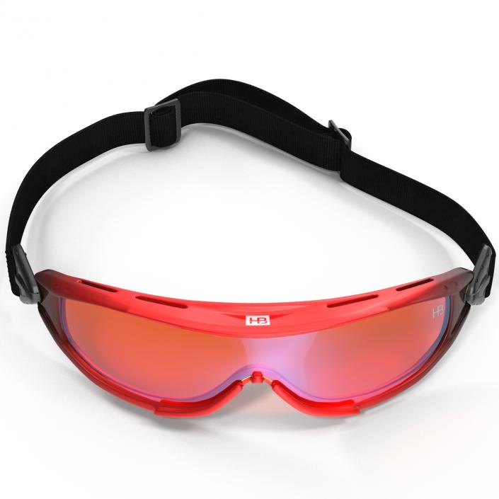 3D Ski Glasses 3 model