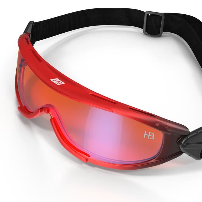 3D Ski Glasses 3 model