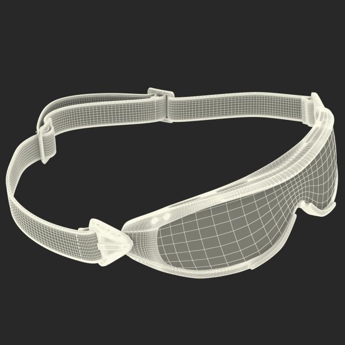 3D Ski Glasses 3 model