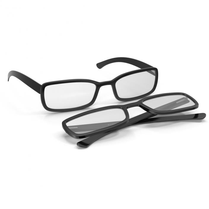 3D Glasses 5 Set model