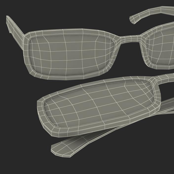 3D Glasses 5 Set model