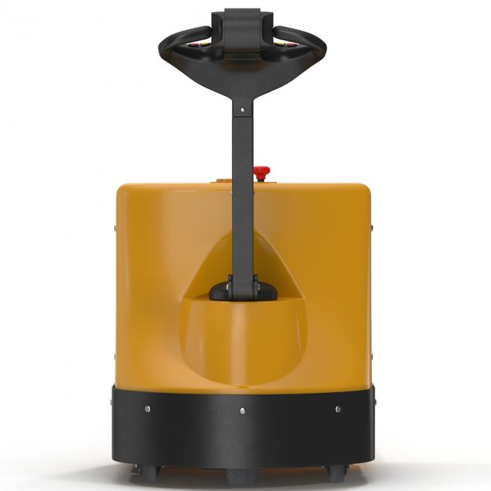 3D Powered Pallet Jack Yellow