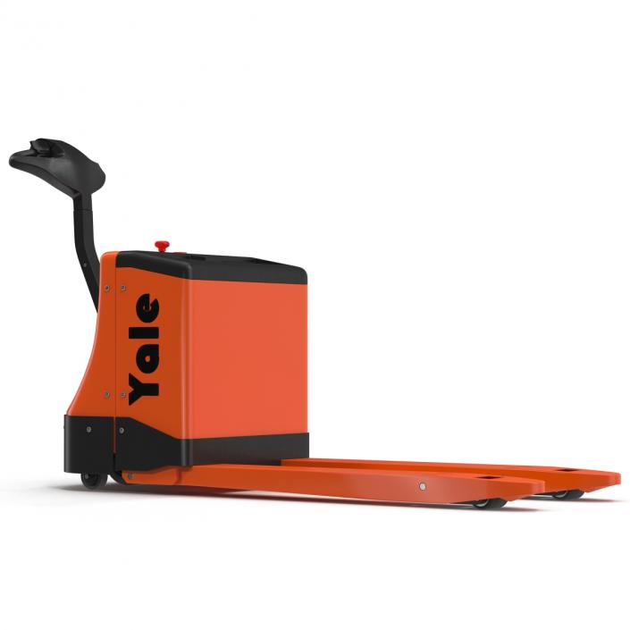 3D Powered Pallet Jack Orange