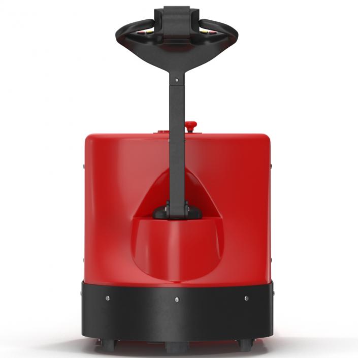 3D Powered Pallet Jack Red model