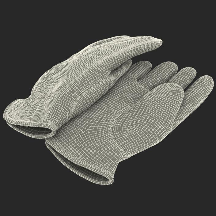 3D Leather Work Gloves 2