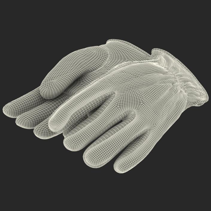 3D Leather Work Gloves 2