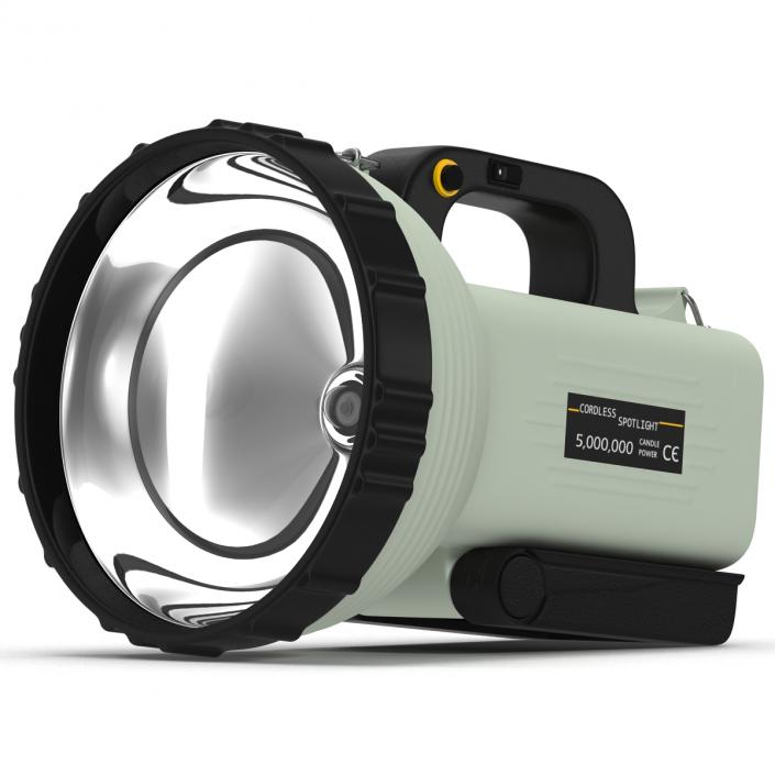 3D Spotlight Flashlight Green