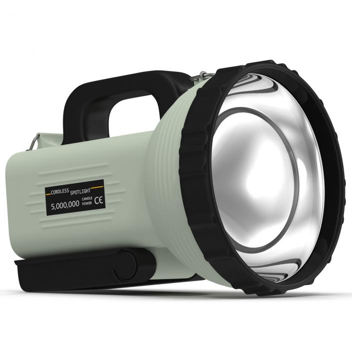 3D Spotlight Flashlight Green