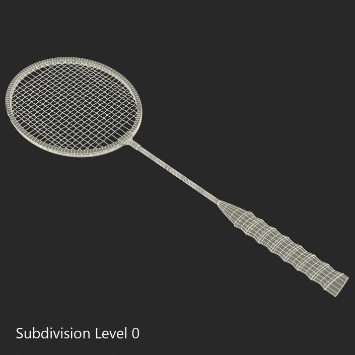 3D Badminton Racket