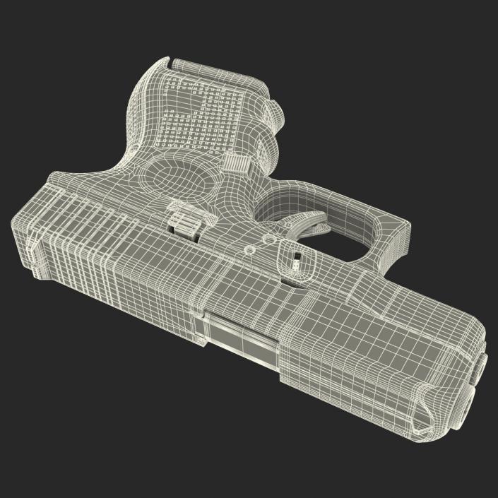 3D model Subcompact Generic Pistol