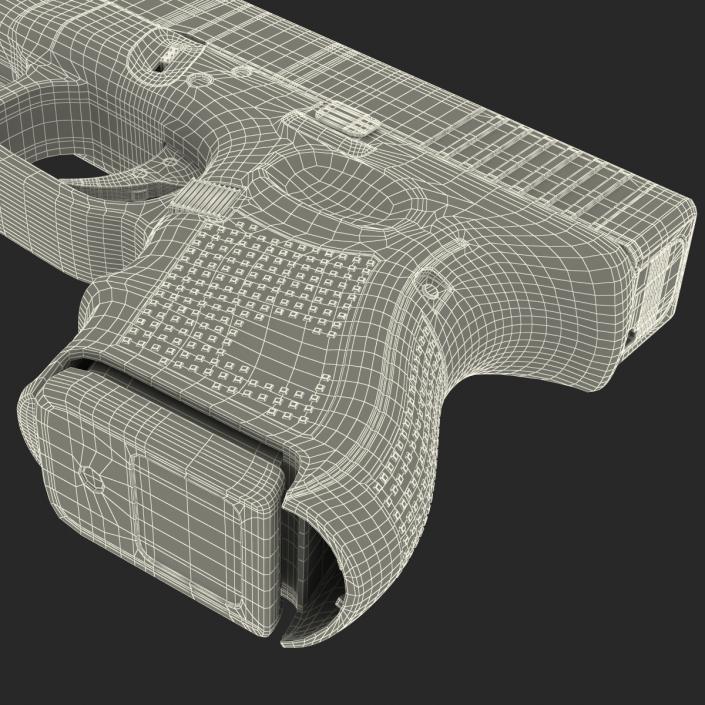 3D model Subcompact Generic Pistol