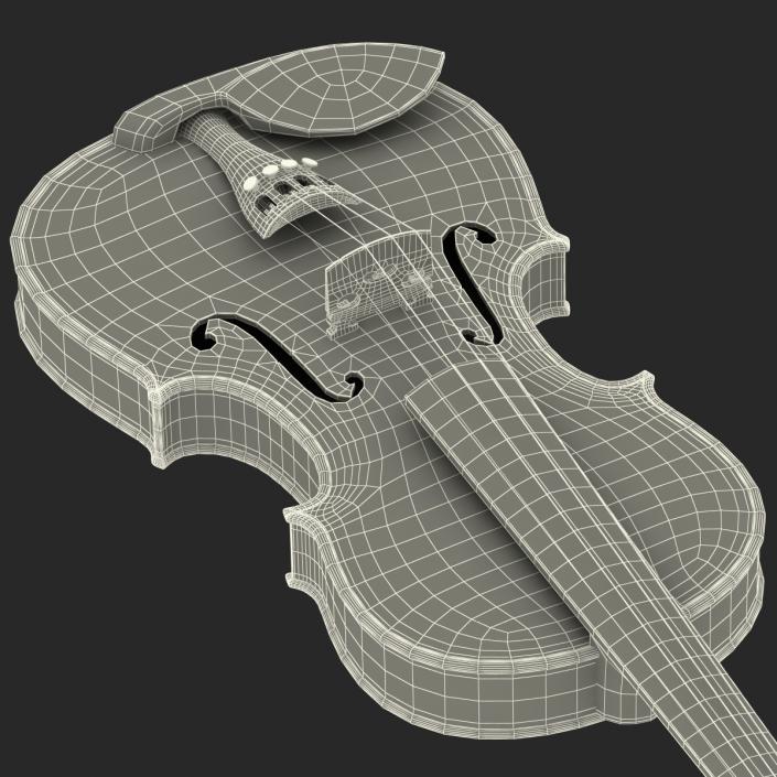 3D model Violin