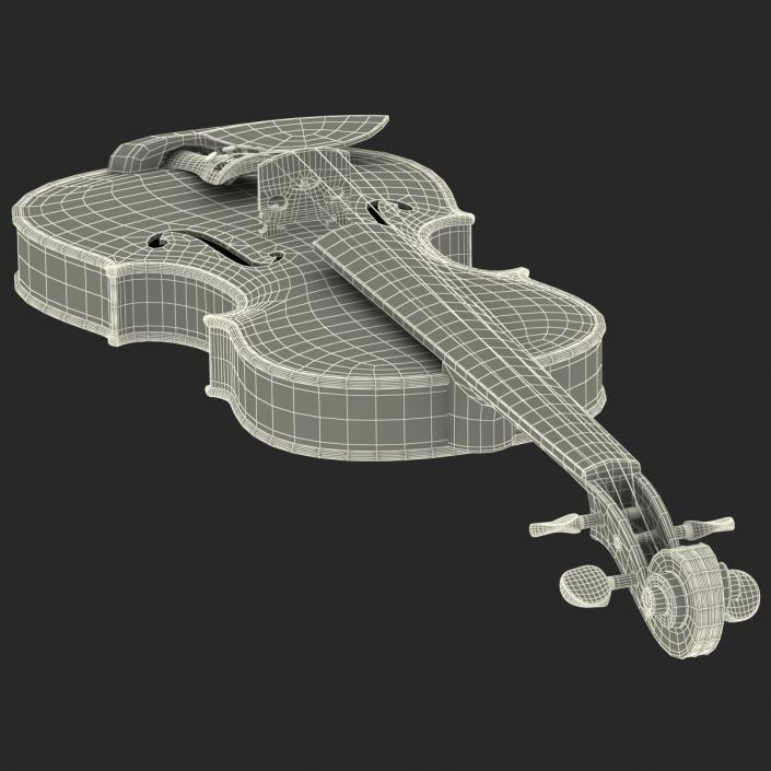 3D model Violin