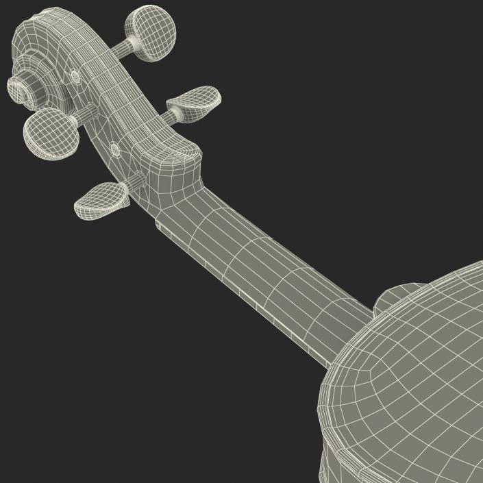 3D model Violin