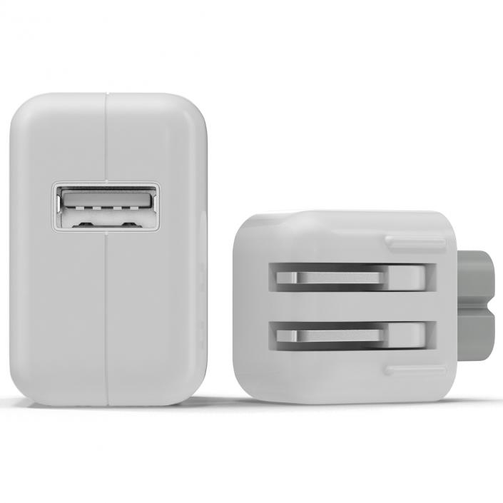 Apple 12W USB Power Adapter 2 3D model