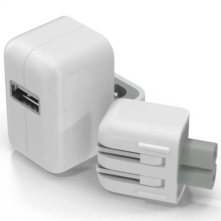 Apple 12W USB Power Adapter 2 3D model