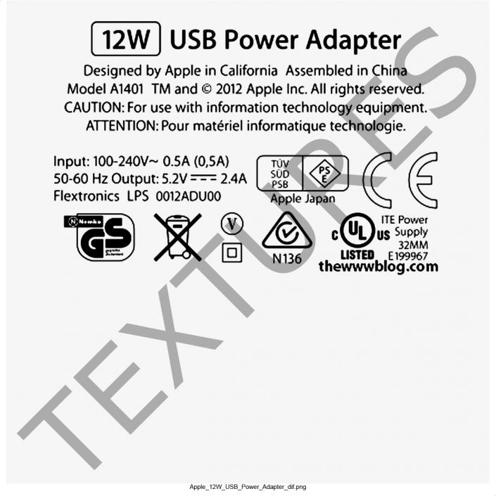 Apple 12W USB Power Adapter 2 3D model