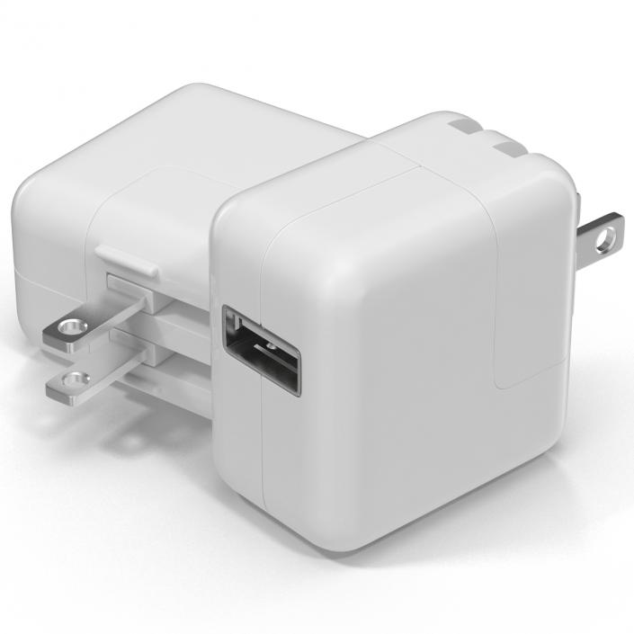 Apple 12W USB Power Adapter 3D