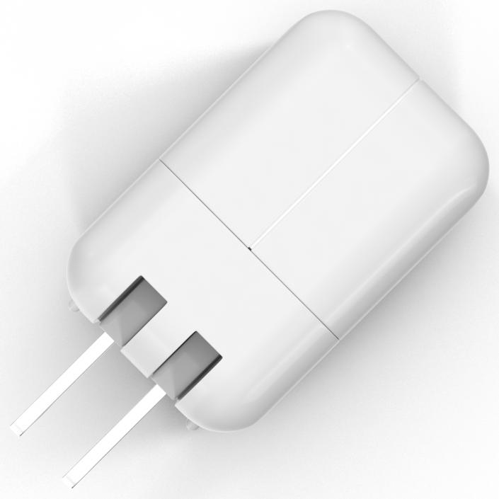 Apple 12W USB Power Adapter 3D