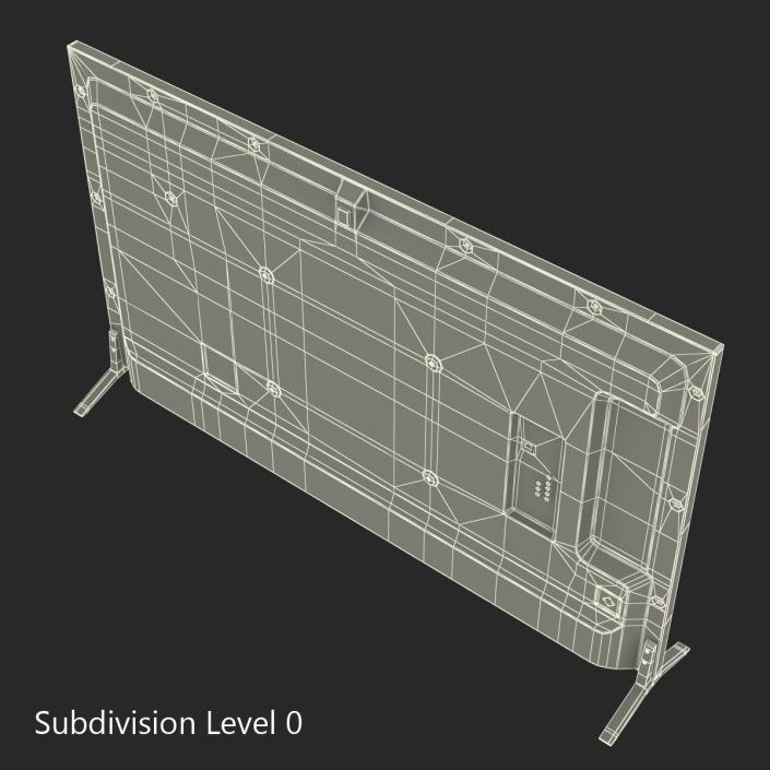 Sony 4K Ultra HD TV 64.5 Inch 3D model