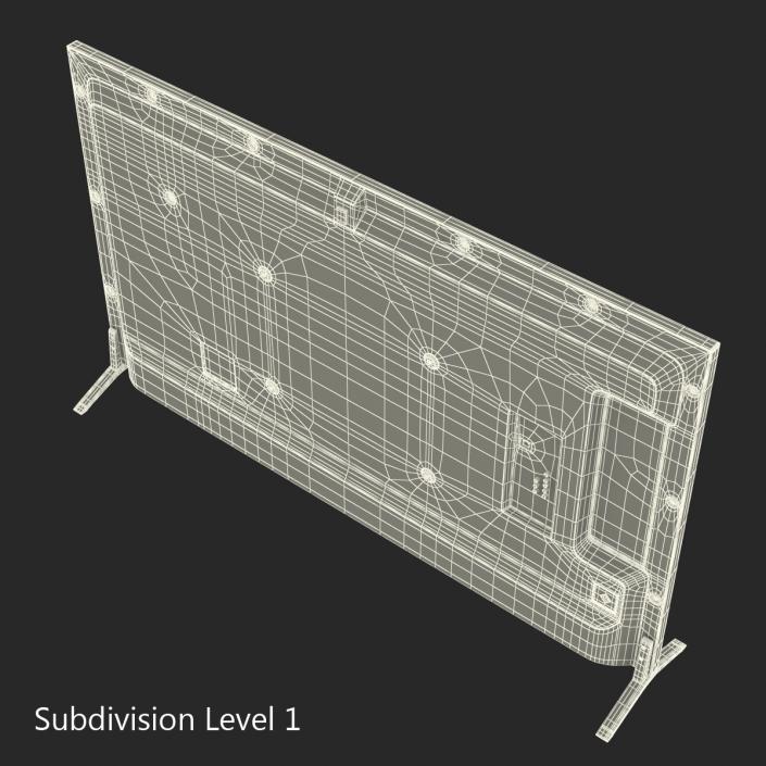 Sony 4K Ultra HD TV 64.5 Inch 3D model