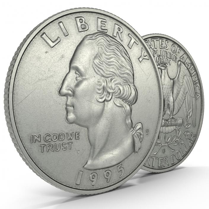 3D model US Quarter