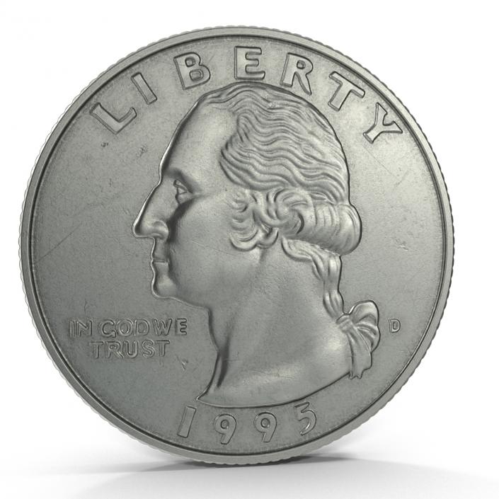 3D model US Quarter