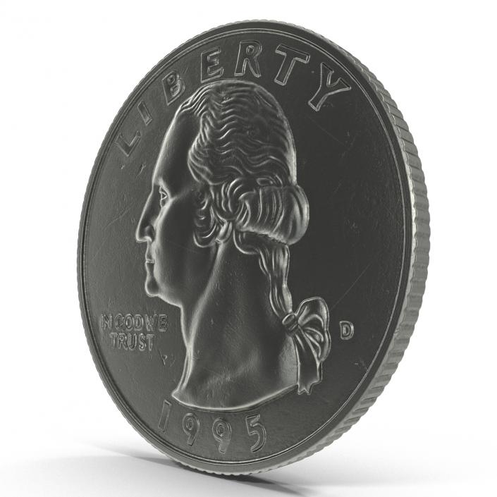 3D model US Quarter