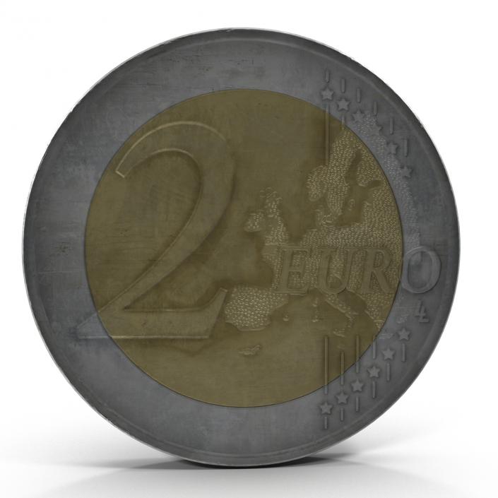 2 Euro Coin Germany 3D model