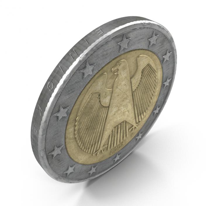 2 Euro Coin Germany 3D model