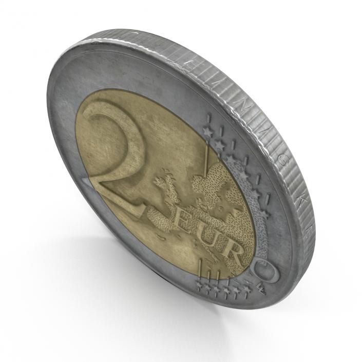 2 Euro Coin Germany 3D model