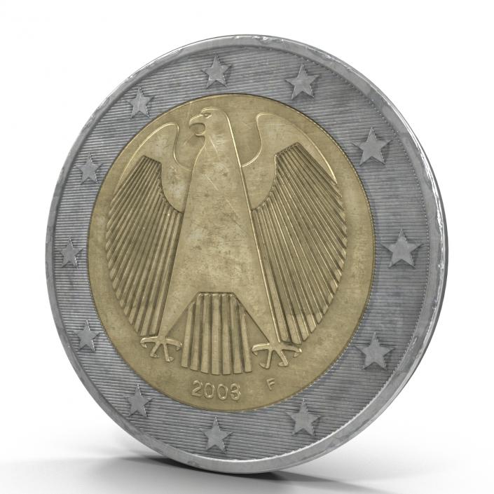 2 Euro Coin Germany 3D model