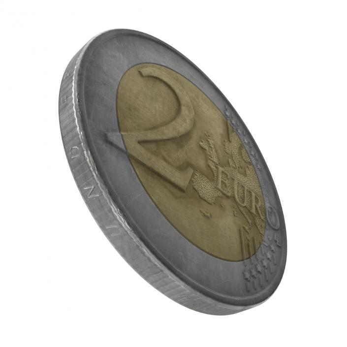 2 Euro Coin Germany 3D model