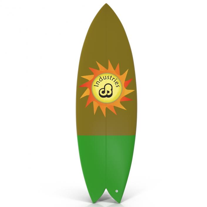 Surfboard Fish 3D model