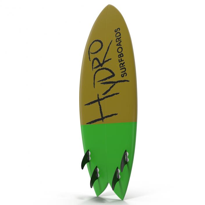 Surfboard Fish 3D model