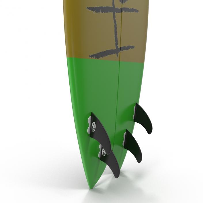 Surfboard Fish 3D model