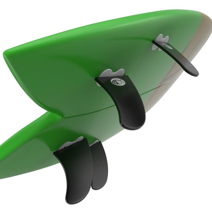 Surfboard Fish 3D model