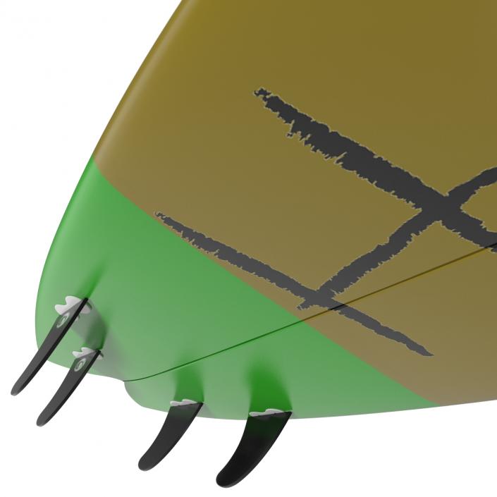 Surfboard Fish 3D model