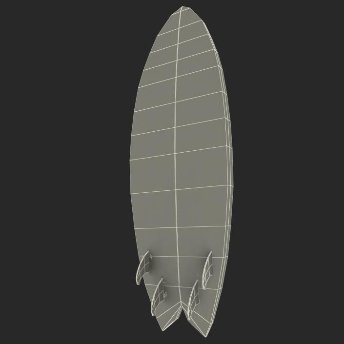 Surfboard Fish 3D model