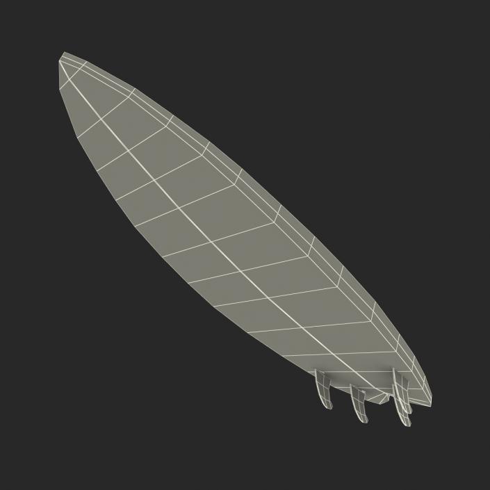 Surfboard Fish 3D model