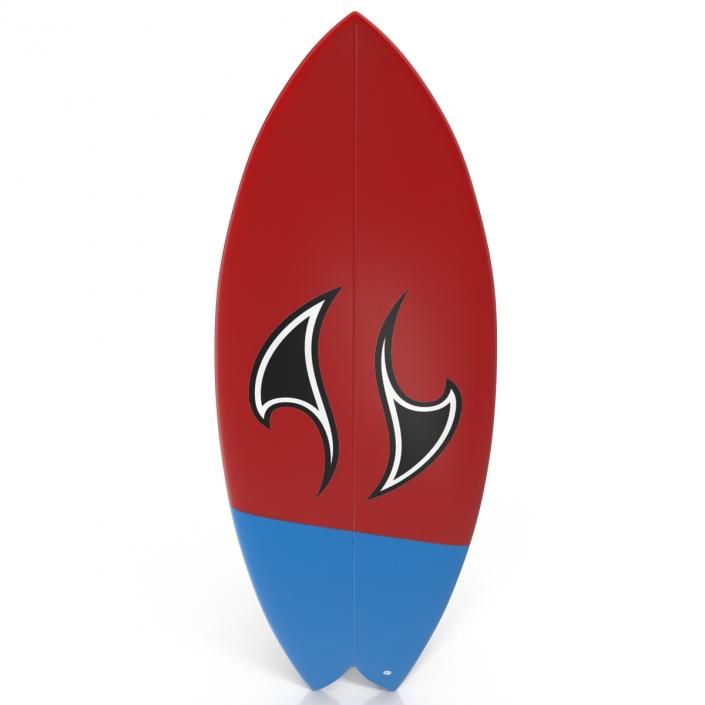 3D Surfboard Fish 2