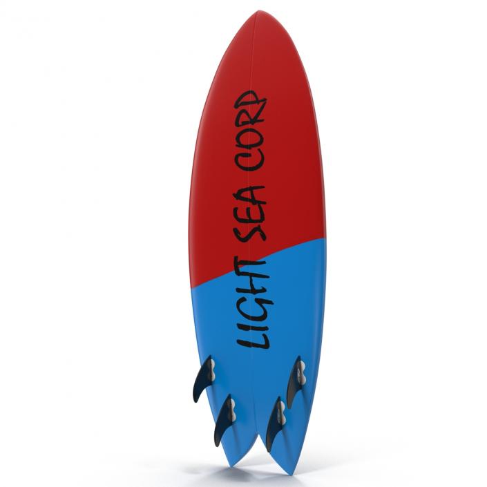 3D Surfboard Fish 2