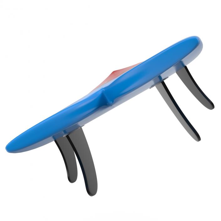 3D Surfboard Fish 2