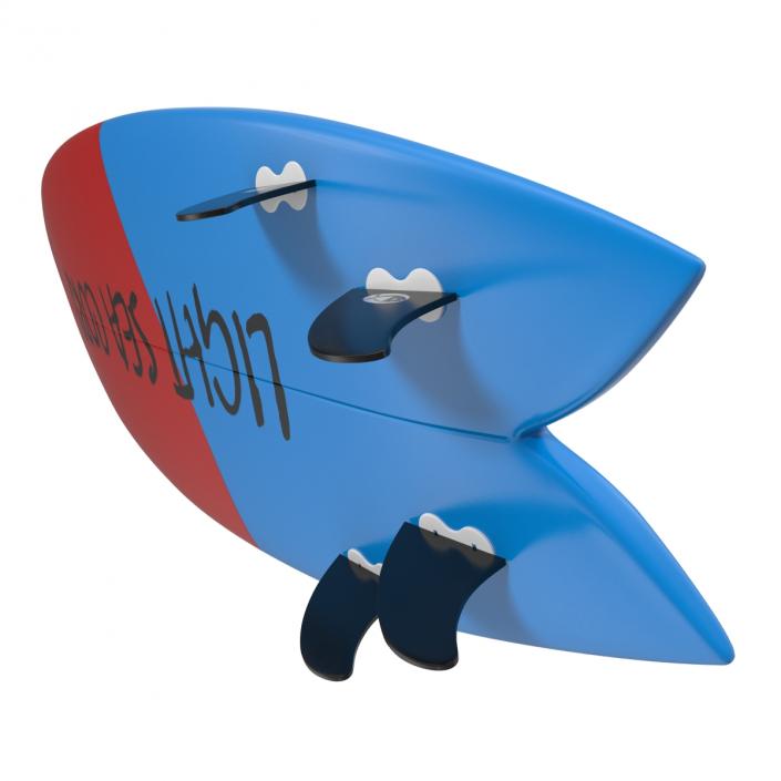 3D Surfboard Fish 2